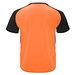 Bugatti T-Shirt Unisex aus recyceltem Material, Fluor Orange / schwarz, S