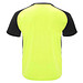 Bugatti T-Shirt Unisex aus recyceltem Material, Fluor Yellow / schwarz, 2XL