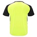 Bugatti T-Shirt Unisex aus recyceltem Material, Fluor Yellow / schwarz, S