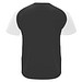 Bugatti T-Shirt Unisex aus recyceltem Material, schwarz / weiß, 2XL