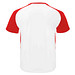 Bugatti T-Shirt Unisex aus recyceltem Material, weiß / rot, XL