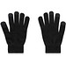 BURROW. Handschuhe aus recyceltem Polyester (100% rPET), mit Tastspitzen, Schwarz