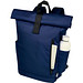 Byron 15,6 Zoll GRS RPET Roll-Top Rucksack 18 L, navy