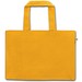 CAMDEN. Tragetasche aus Baumwolle (50%), recycelter Baumwolle (30%) und polyester (20% rPET) (280 g/m²), Gelb