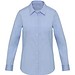Carnelian 133 g/m² Popeline Bluse, hellblau, S