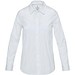 Carnelian 133 g/m² Popeline Bluse, weiss, S