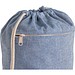 CHANCERY. Turnbeutel mit recycelter Baumwolle (70%), Polyester (30% rPET) (140 g/m²), Blau