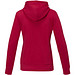 Charon Damen Kapuzenpullover, rot, 3XL