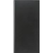 CLERK. 8'000 mAh Powerbank mit Solarpanel aus 100% recyceltem Aluminium, Schwarz