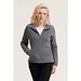 Damen Fleecejacke North, XL, Grey Melange