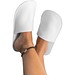 DANES. Unisex Hotelslipper aus Polyester, Weiß