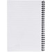 Desk-Mate® A4 Notizbuch mit Spiralbindung, weiß/schwarz, 50 pages
