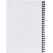 Desk-Mate® A4 Spiralnotizbuch mit bedruckter Rückseite, 50 Seiten, schwarz/weiß