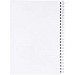 Desk-Mate® A5 Notizbuch mit Kunststoff Cover und Spiralbindung, weiß, 50 pages