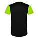 Detroit T-Shirt Unisex aus recyceltem Material, limone / schwarz, 2XL