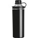 Doppelwandige Edelstahlflasche Monza,schwarz