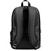 DRAMMEN. Laptop-Rucksack aus hochdichtem 600D-Recycling-Polyester, Schwarz