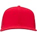 Drift Snapback Kappe mit 6 Segmenten, 260 g/m2, rot