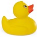 DUCK. Gummiente aus PVC, Gelb