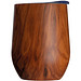 Edelstahlbecher Holzoptik Brighton, 380 ml, braun