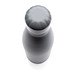 Einfarbige Vakuumisolierte Stainless Steel Flasche, grau