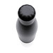 Einfarbige Vakuumisolierte Stainless Steel Flasche, schwarz