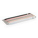XD COLLECTION Eleganter Metallstift, blaue Mine, weiß