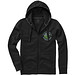 ELEVATE Herren Kapuzensweatjacke Arora, schwarz, XXXL