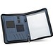 EMERGE FOLDER. A4 Mappe aus recyceltem Polyester (100% rPET) 300D mit Reißverschluss, Blau