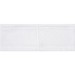 Emma Sublimation-Stirnband aus RPET mit Fleece, weiss