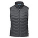 Epidote GRS isolierter Daunen-Bodywarmer für Damen aus recyceltem Material, storm grey, XXL