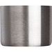 Espressotasse aus Edelstahl 60ml, silbergrau