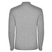 Estrella Langarm Poloshirt für Herren, Marl Grey, S