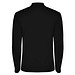 Estrella Langarm Poloshirt für Herren, schwarz, 2XL