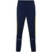 Evans Trainingsanzug Unisex, Navy Blue/gelb, L