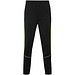Evans Trainingsanzug Unisex, schwarz/limone, 2XL