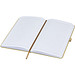 Fabianna Hardcover Notizbuch aus Crush-Papier, olive
