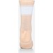 Farbige Tennissocken, 42-46, Peach / White