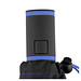 FARE® Automatik Taschenschirm Stylo, schwarz/euroblau