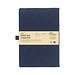 rPET Filz-Notizbuch "Felty" A5, Dunkelblau