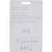 Findit Dual aufladebare RCS Ultra-Thin-Finder-Card, weiß
