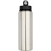 Fitz 800 ml RCS-zertifizierte, einwandige Trinkflasche aus recyceltem Edelstahl, grau
