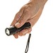 Flara USB-aufladbare Taschenlampe aus RCS recyceltem ABS, schwarz