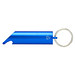 Flare IPX-LED-Lampe und Flaschenöffner aus recyceltem Aluminium mit Schlüsselanhänger, royalblau