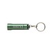 Flash Schlüsselanhänger-Taschenlampe aus RCS rec. Aluminium, grün