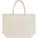 Florida 270 g/m² Strandtragetasche aus recyceltem GRS-Material, natur/natur