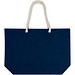 Florida 270 g/m² Strandtragetasche aus recyceltem GRS-Material, navy