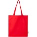Florida 270 g/m² Tragetasche mit Seitenfalten 14L, rot