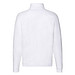 FRUIT OF THE LOOM® Unisex Sweatshirt Zip-Neck, weiß, XL