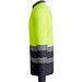 Sicherheits-Langarm-Poloshirt, XXXL, Grau/Neon-Gelb